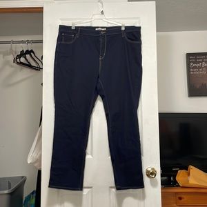 Womens Levis 724 high rise straight size 22W